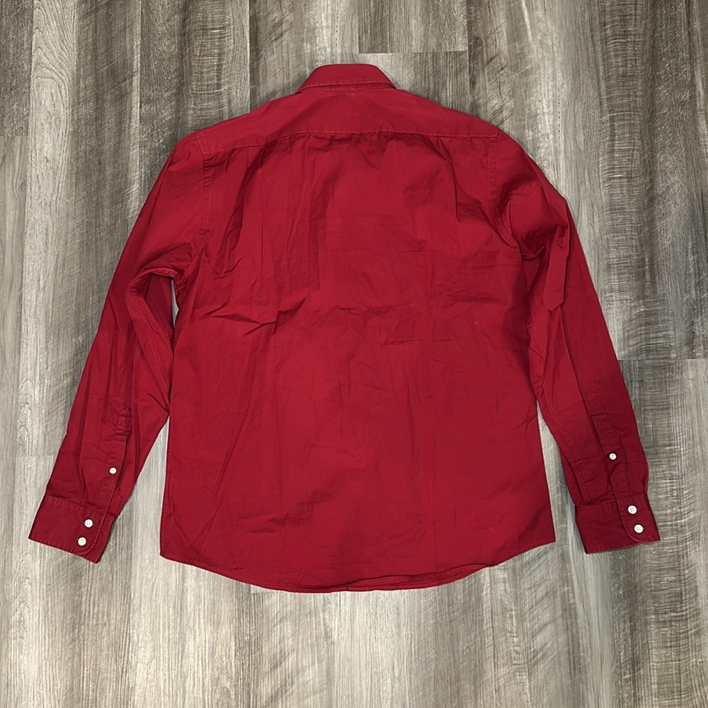 Faconnable Trend Long Sleeve Button Down - Large … - image 3